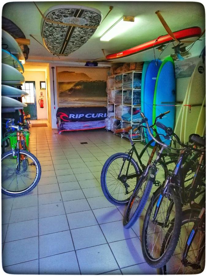 Supertubos Beach Hostel اتوغويه ده باليه المظهر الخارجي الصورة